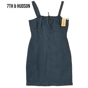 NWT 7th & Hudson Denim Dress XL